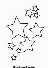 Coloring Star Pages Printable Stars Template Templates Clipart Print Color Kids Little Detailed Stencils Clipartbest Printables Fun Sheets Pattern Stencil sketch template