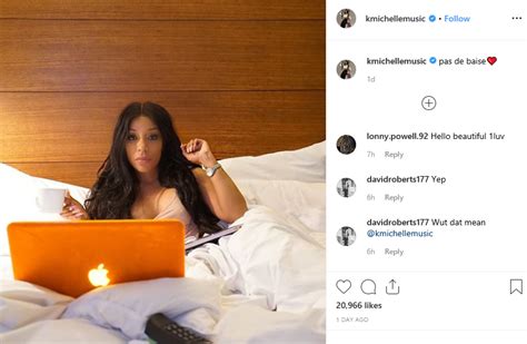 k michelle remains ‘unbothered following explosive encounter with