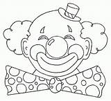 Fasching Clown Karneval Windowcolor sketch template
