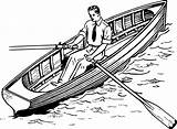 Rowing Oar Canoe Getdrawings Rowboat Webstockreview sketch template
