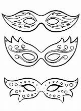 Carnevale Maschere Stampare Veneziane Fasching Maske Ritagliare Mascaras Masken Decorazioni Vitalcom Addobbi Come sketch template