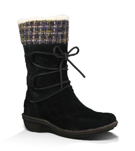 women s ugg australia tanasa black suede 8 ugg boots