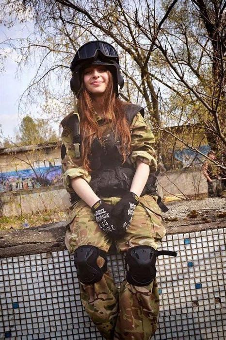 Sexy Russian Female Cosplay Soldier 19 Pics
