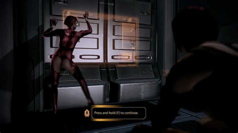 Mass Effect 2 Femshep And Kelly Chambers Romance Scene