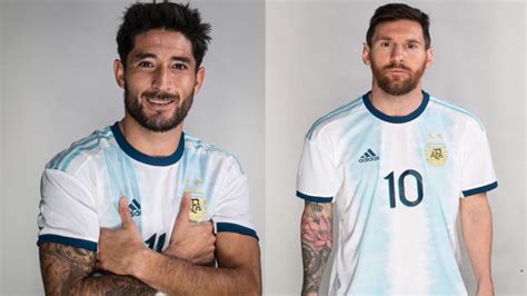 las fotos oficiales del plantel de la selección argentina para la copa