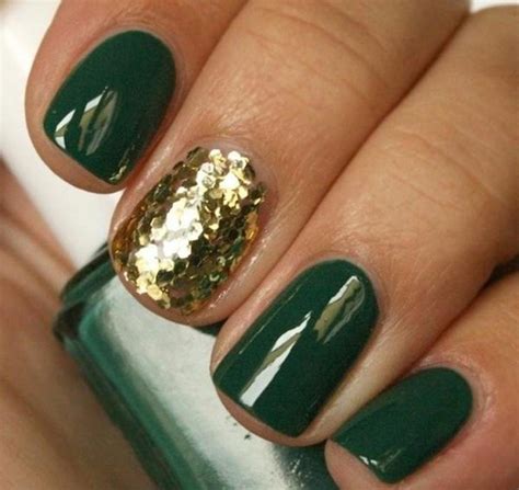royal emerald green nail designs