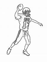 Coloring Pages Superbowl Popular Bowl sketch template