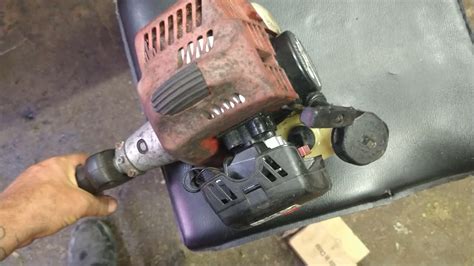 redmax gzn edger carburetor fuel  repair hezf youtube