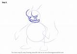 Step Go Pokemon Magmar Draw Drawing Tutorial sketch template