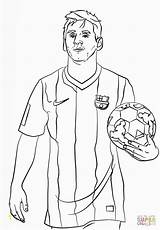 Messi Ronaldo Coloring Pages Vs Lionel Divyajanani sketch template