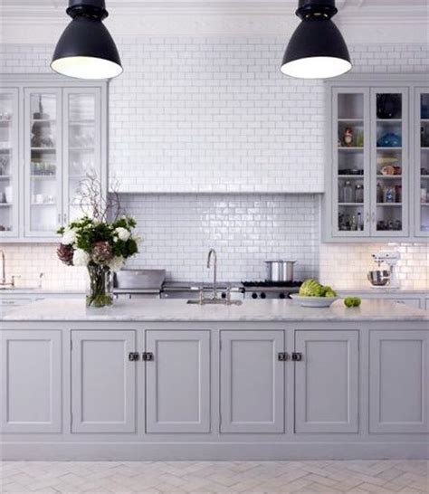 dove grey kitchen neutral home pinterest