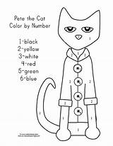 Pete Cat Coloring Buttons Pages Groovy Color His Four Number Printable Printables Activities Preschool Worksheets Template Getcolorings Cats Book Halloween sketch template
