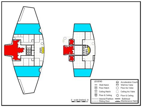 images  spaceship floorplans cutaways  pinterest