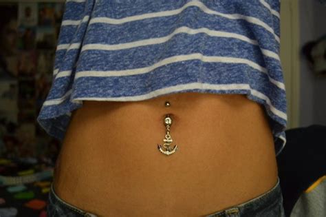 Cute Belly Button Piercing Piercing