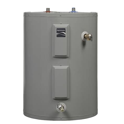 kenmore  gal short  year electric water heater limited