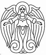 Arcangeli Angeli Ange Mosaicos Pinturas Ornamentos Patrones Repujado Pyrography Coloriages Religiocando Xls Chiesa Marcels sketch template