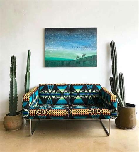 mid century  pendleton wool upholstery umm   pendleton decor home decor