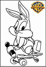 Warner Bros Coloring Pages Bugs Bunny Dots Connect Animation sketch template