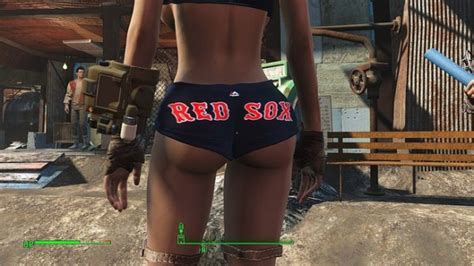 Fallout 4 Skimpy Armor And Beefy Dude Mods Really Spice Up