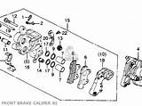 Custom Cb900c 1982 Honda Usa Brake Caliper Front Parts List Lists sketch template