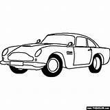 Martin Aston Db5 Coloring 1963 Cars Pages Db4 1960 Thecolor Car Color Choose Board Chrysler Sport sketch template
