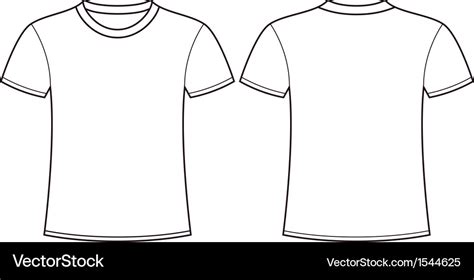 blank  shirt template front   royalty  vector