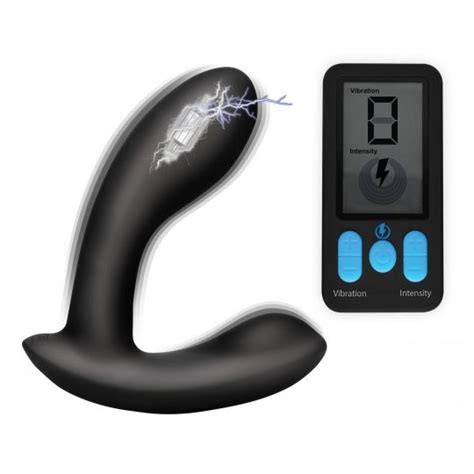 zeus e stim pro silicone vibrating prostate massager with