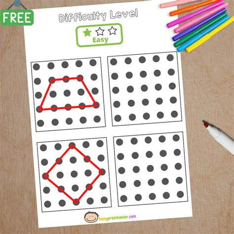 level  dot  dot copy practice worksheet busypreschoolercom
