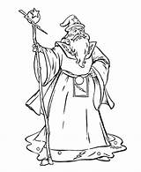 Wizard Zauberer Magier Wizards Dorothy Ausmalbild Sorcerer Magicians Getdrawings Coloringhome Letzte sketch template
