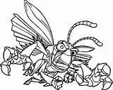 Coloring Bugs Life Bug Danger Pages Wecoloringpage sketch template