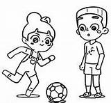 Bao Bei Luo Timmy Soccer Coloring Pages sketch template