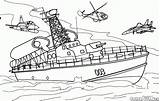 Statki Kolorowanki Missile łódź sketch template