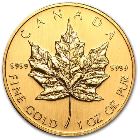 buy  canadian  oz gold maple leaf bu apmex