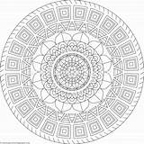 Mandala Getcoloringpages sketch template