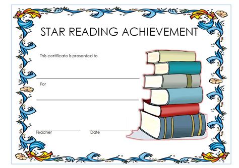 printable reading certificates recognize students   super