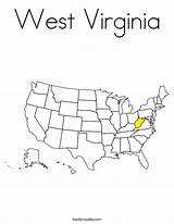 Virginia West Coloring Built California Usa sketch template