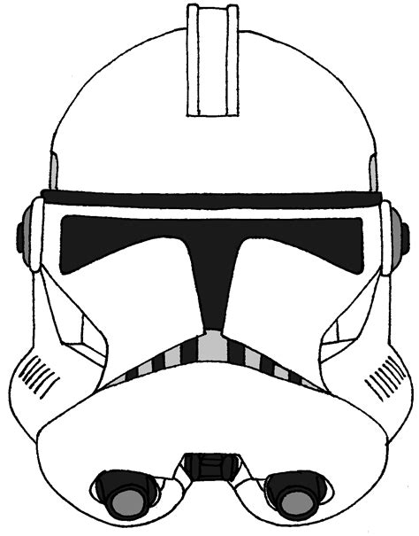 clone trooper helmet drawing  getdrawings