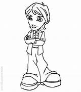 Bratz Coloring Pages Boyz Iden Kleurplaten Drawings Xcolorings Colouring Printable 48k 700px 800px Resolution Info Type  Size Jpeg Library sketch template