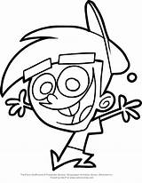 Timmy Turner Fantagenitori Fairly Oddparents Disegno Nickelodeon Personaggi Stampare Cartonionline Frederator Nelvana Elliott Inc sketch template