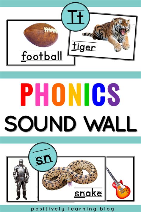 phonics sound wall positively learning