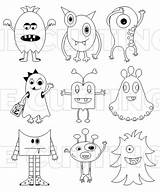 Monstertjes Zeichnen Doodle Schattige Tegninger Monstruos Tekening Thecuttingcafe Tekeningen Wuppi Kunstunterricht Uitprinten Ausmalbilder Pintar Monstruo Coloriage Nemme Lernen Niedliche Grundschule sketch template