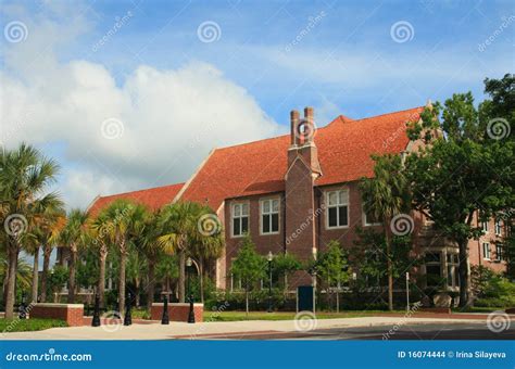 university  florida dauer hall stock images image