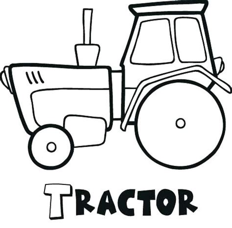 tractor coloring pages  getdrawings