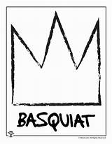 Basquiat Michel Activity sketch template