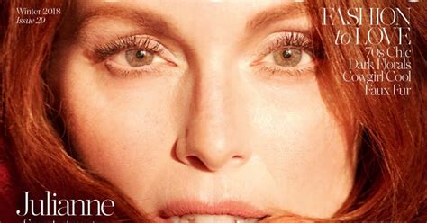 julianne moore covers porter magazine winter 2018 barefoot duchess a personal style blog