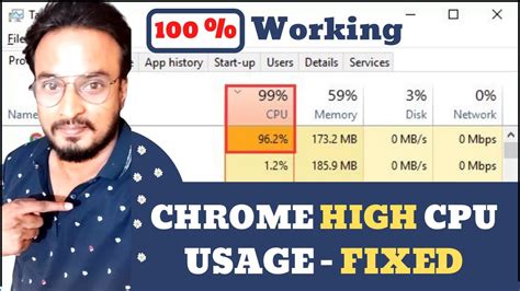 fix chrome high cpu usage  working method youtube