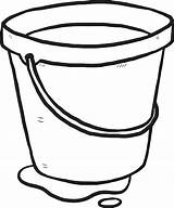 Pail Buckets Clipartmag sketch template