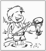 Fishing Coloring Pages Hunting Coloringpagesabc sketch template