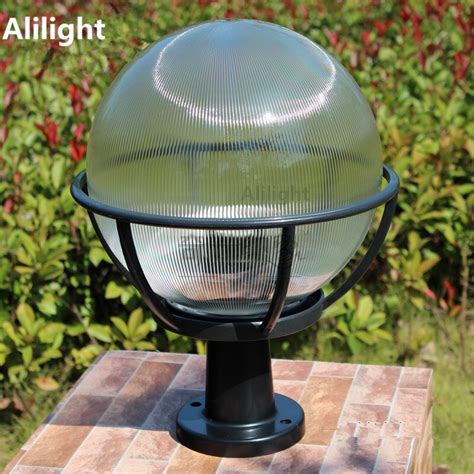 buy modern simple outdoor lighting column lights pillar lamp post transparent
