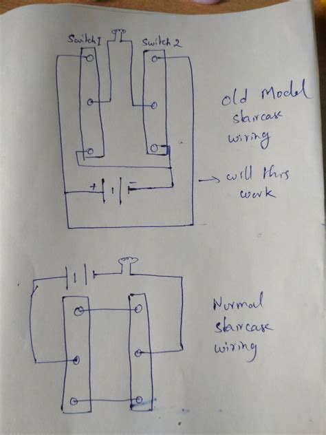electrical staircase    switch wiring doubts home improvement stack exchange
